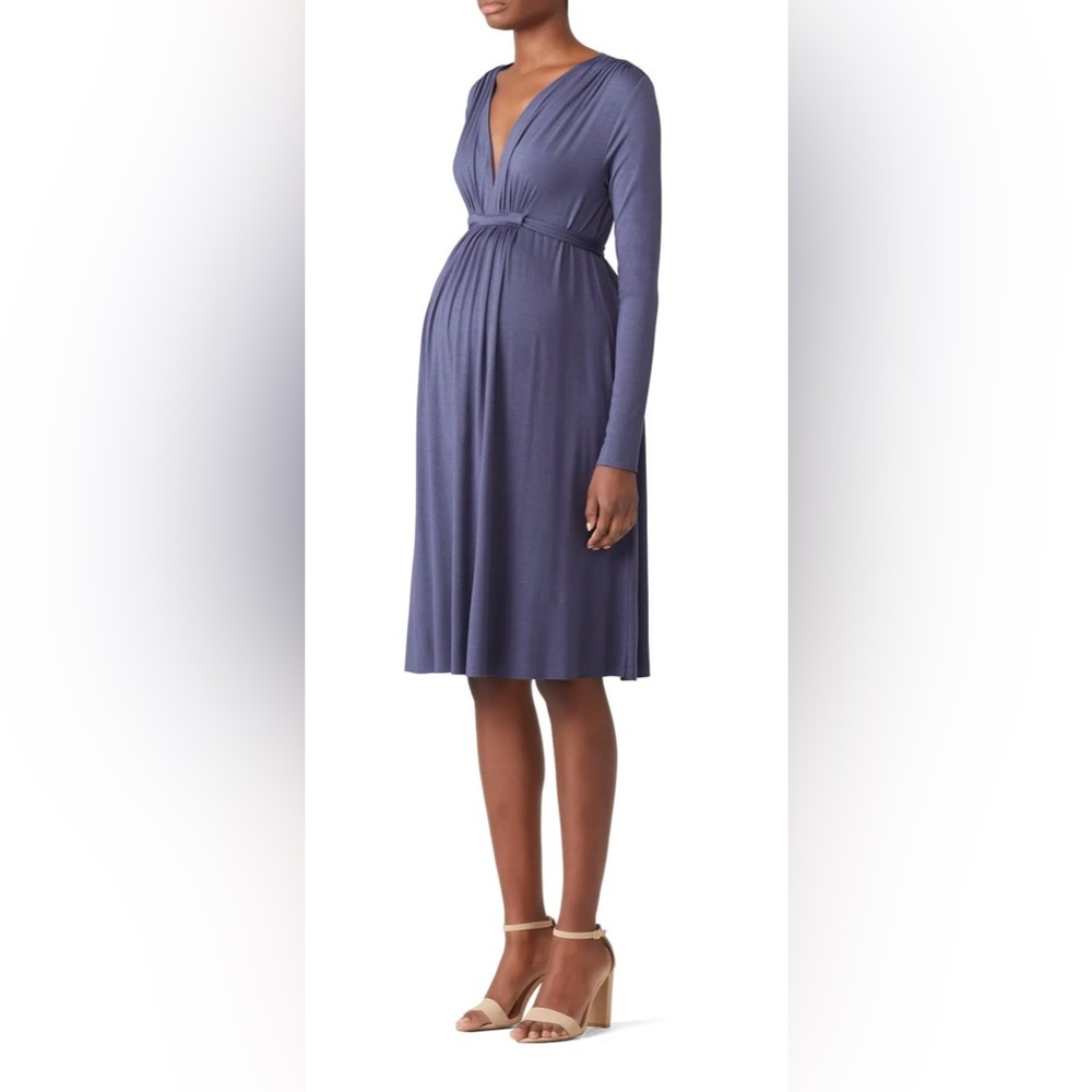 Rachel Pally Blue Long Sleeve Dress